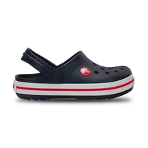 Sandália Crocs Crocband Clog Infantil Azul Escuro