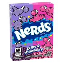 Caramelo Nerds Uva-Frutilla 46G