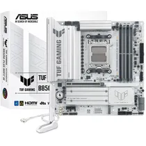 Placa Mãe AM5 Asus B850M-Plus Tuf Gaming WIFI7 White