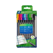 Marcador Staedtler Triplus Fineliner 334 RC10 10 Unidades