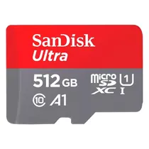 Cartao SD 512GB Sandisk Ultra 150MB/s C10 U1 FHD SDSDUNC-512G-GN 6IN