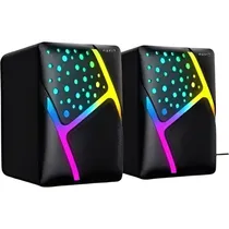 Speaker Havit SK763 RGB para PC - Preto