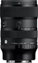 Lente Sigma 17-40MM F/1.8 DC Art p/ Fujifilm