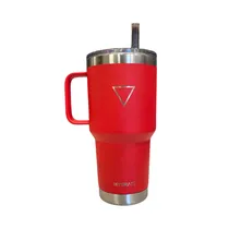 Vaso Térmico Hydrate Pico Y Agarre 887ML Rojo