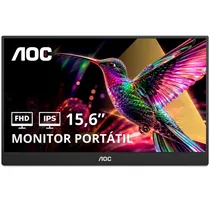 Mon 15.6 AOC Portatil 16T20 60HZ/USB-C/HDMI/Preto Mini HDMI