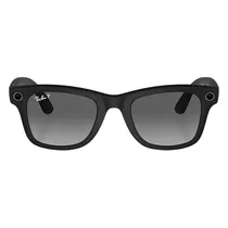 Óculos de Sol Ray-Ban Meta Wayfarer RW4006 Wifi Meta Ia 32GB - Preto Fosco Lente Grafite