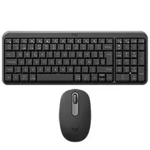 Teclado + Mouse Logitech MK250 Wireless / Español - Gris / Negro (920-013513)