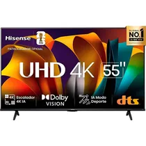 Smart TV LED 55" Hisense 55A6NV Vidaa 4K HDMI/BT/Wifi