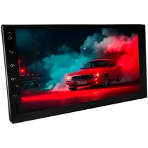 Central Multimídia Aikon Core Red CR07-4264 - Universal - 2/64GB - Bluetooth/Wifi - 7"