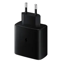 Carregador / Adaptador de Parede Samsung 45W EP-TA845NB / USB-C - Preto