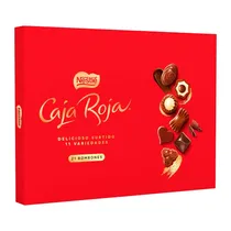 Bombom Nestle Caja Roja Sortido Caixa X21 Unidades 198G