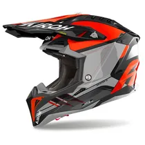 Casco Airoh Aviator 3 Saber - Orange Gloss / XL