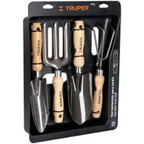 Truper Kit de Herramientas TR15030 para Jardin 6" 4PCS