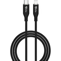 4LIFE Cable FL30CLSB2 USB-C A Ligthning 2M Black