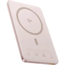 Carregador Portátil Magnético Baseus Picogo AM41 QI2 10.000 Mah 27 W - Rosa (E0027202)