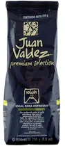 Café para Expresso Juan Valdez Premiun Selection Volcán 250G