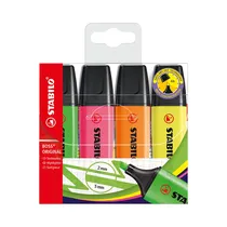 Marcador Stabilo Boss Original 70/4 4 Unidades