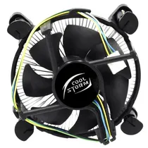 Air Cooler Cpu Intel Star, Base de Cobre, Intel 115X/1200, Preto