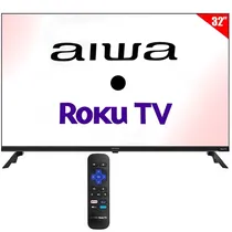 Smart TV LED 32" Aiwa AW32B2RK HD Wi-Fi com Conversor Digital