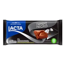 Tablete de Chocolate Lacta Diamante Preto 4DSX17UX 80GR