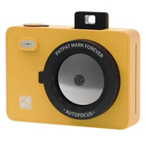 Mini Camera Instantanea Hanin Instant Printer Z5S Printer para iPhone - iPad - Amarelo