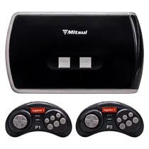 Console Mitsui 101 Jogos 2 Controles Sem Fio - Preto