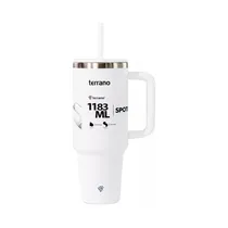 Terrano Vaso Spotie Cup 1.183ML c/Pajita Blanco