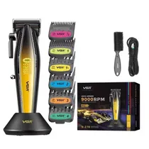 VGR Barbeador Eletrico V-270 Profissional 250 Min Recarregavel
