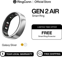 Anillo Smart Ringconn GEN2 Air Galaxy Silver Tam 09