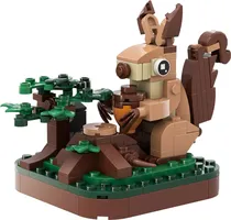 Blocos de Construção The Squirrel Wange - 1622 (133 Peças)
