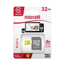 Cartão de Memória Maxell 32GB Clase 10