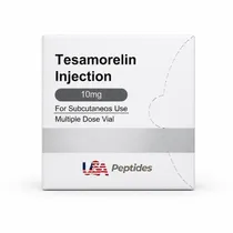 Usa Peptides- Tesamorelin, 10MG Vial + Agua