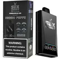 Sex Addict Vaper S280 Black 28000PUFFS Pineapple Ice