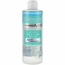 Água Micelar Bifase Clinians Intense A Lifting Rughe Acido Ialuronico - 3 Em 1 - 400 ML