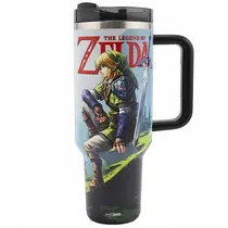 Weedoo Vaso Termico The Legend Of Zelda c/Pajita 1.2L Black