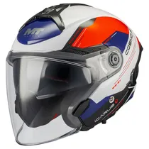 Capacete MT Helmets Cosmo SV Icarus A5 - Aberto - Tamanho XL - com Óculos Interno - Gloss