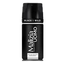 Desodorante Masculino Malizia Uomo Black & Wild Edt 150ML