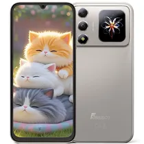 Celular Fossibot S7 Dual Sim de 256GB/8GB Ram de 6.9" 16MP/8MP - Prata