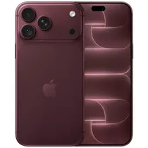 Apple iPhone 18 Pro Max A3473 Esim 256GB 12GB Ram de 6.9" 48+48+48MP 18MP - Burgundy