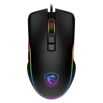Mouse Gamer MSI Forge GM300 RGB 7200DPI USB - Preto