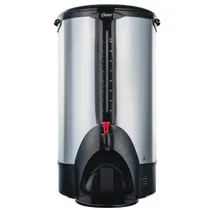 Oster BVSTDC3394 Cafetera 100 Tazas Acero Inoxidable 110V