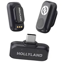 Microfone Wireless Hollyland Lark A1 Mini Duo USB-C Space Gray