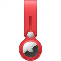 Estojo Protetor Apple para Airtag Leather Loop MK0V3ZM/A - Vermelho