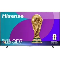TV Smart Miniled Qled Hisense 55QD7QF 55" 4K Uhd - Preto