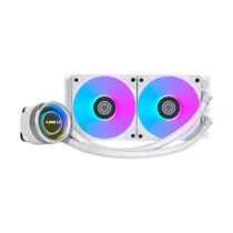 Water Cooler Cpu Lian Li Ga II Trinity 240 GA2T24W Liquid, Argb, Branco, 240MM, Intel 115X/1200/1700, AMD AM4/AM5
