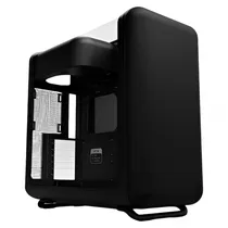 Gabinete Hyte X50 Pitch Black Air, CS-HYTE-X50A-BB, Mid Tower, ATX, Sem Fans, Preto