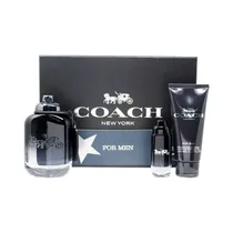 Kit Perfume Coach For Men Edt 3 Piezas
