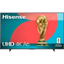TV Smart LED Hisense 65A6NF 65" 4K Uhd Smart Fire Wi-Fi - Preto