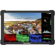 Monitor Feelworld T10 10.1" Ips 4K Ultra HD HDMI - Preto