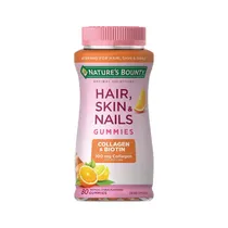 Gomas Vitamínicas Hair Skin Nails Tropical Citrus 80 Unidades